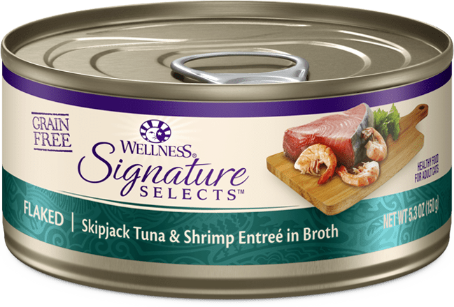 Wellness Core Signature Selects Flaked Skipjack Tuna & Shrimp